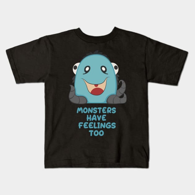 MONSTER Kids T-Shirt by Night Owl